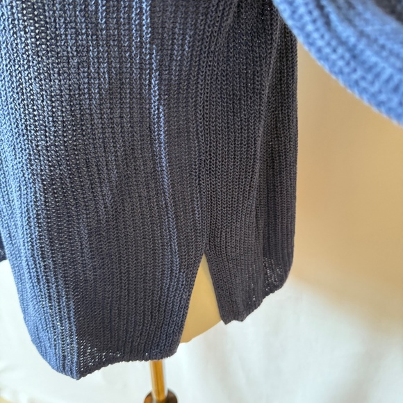 J MCLAUGHLIN NAPEAGUE LINEN BLD SWEATER LOOSE KNIT CREWNECK BREATHABLE CHIC M - Picture 7 of 10